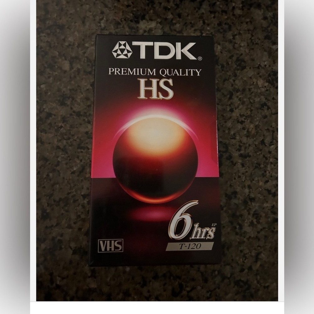 New Blank VHS Tapes 3 Maxwell, 2 TDK 6 hour, 3 TDK D 90 High Output Cassettes - Picture 6 of 6